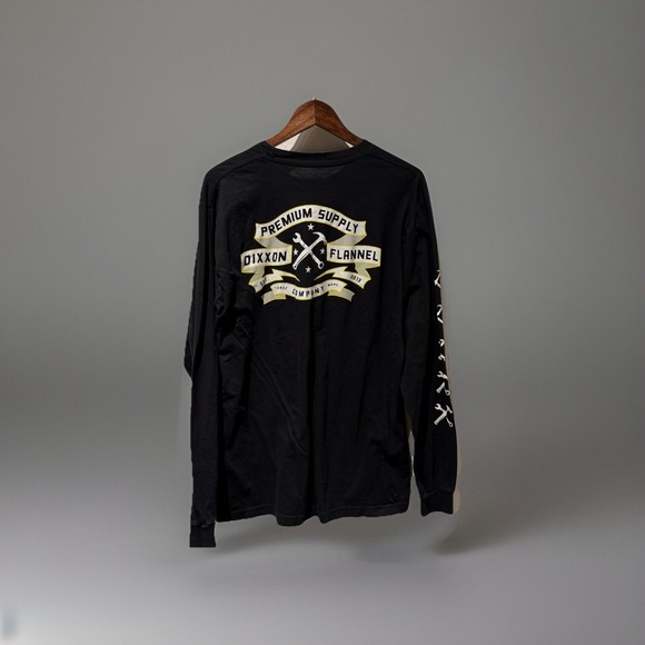 Dixxon Flannel Men's Long Sleeve T Shirt Size L/XL‎ Crewneck Graphic - Picture 1 of 6